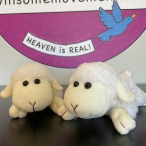 9-inch Prone White Comfort Lamb