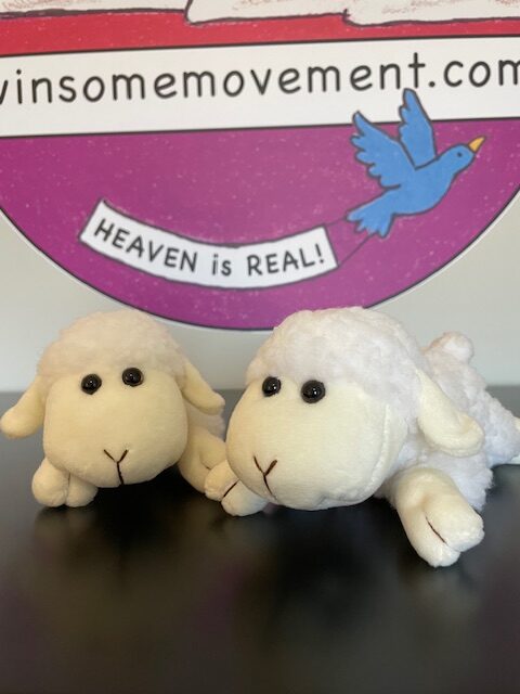 9-inch Prone White Comfort Lamb