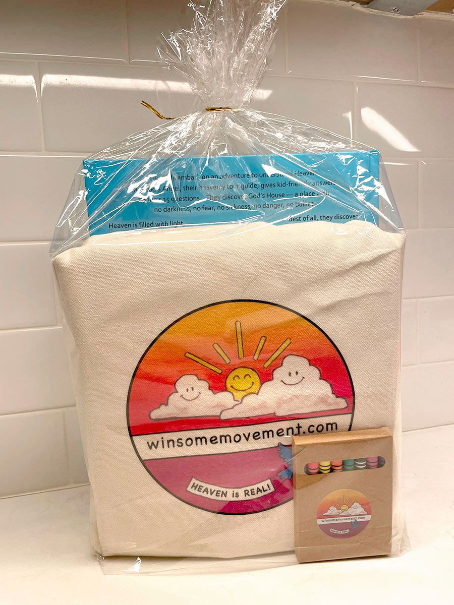 Winsome Child's Grief Pouch - For Loss of Female Loved One