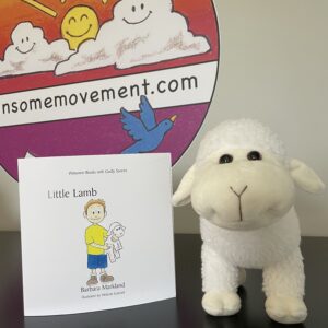 Easter Special –– 12"Lamb and Little Lamb Book - SOLD OUT!