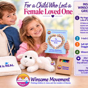 Winsome Child's Grief Pouch - Loss of Female Loved One