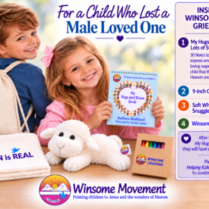 Winsome Child's Grief Pouch - Loss of Male Loved One