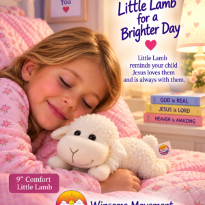 9-inch Prone White Comfort Lamb